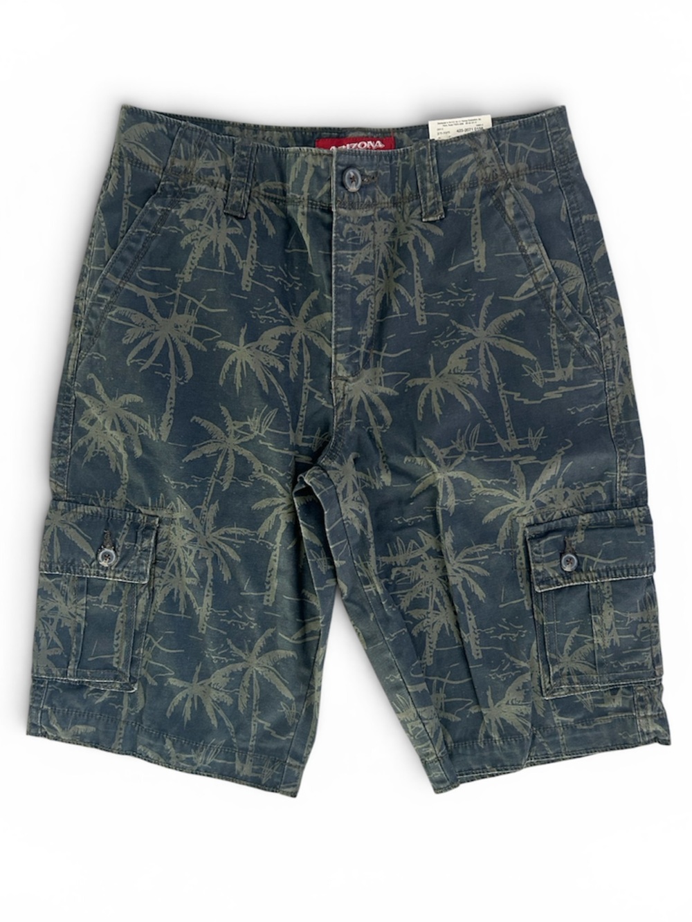 Arizona Jeans Co. Palm Tree Cargo Shorts Size 18